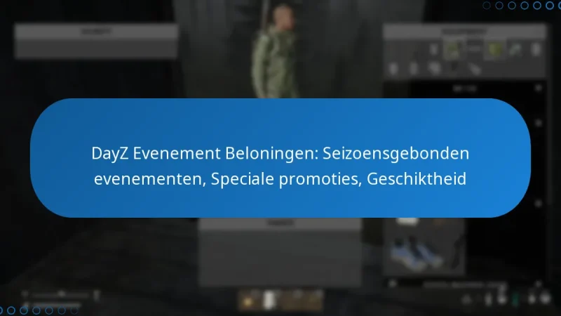 DayZ Evenement Beloningen: Seizoensgebonden evenementen, Speciale promoties, Geschiktheid